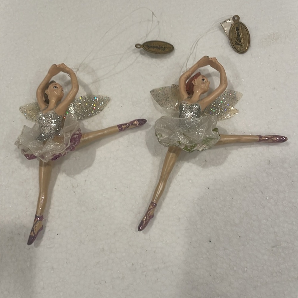 Katherine collection ballerinas fairies hanging Christmas tree holiday ornaments